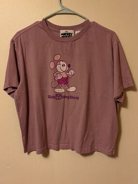Disney Parks WDW Mickey Crop Tee